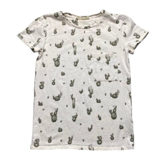 Soft Gallery Boys Cactus Print Pocket Tee Size 8 Years - Picture 1 of 4
